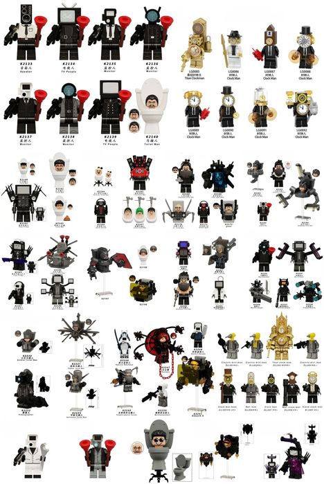 Передзамовлення будь яких мініфігурок Лего (Китай)