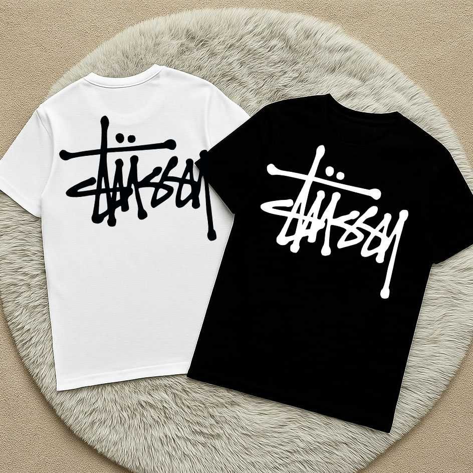 Stussy — Новая футболка Стусси — Basic — XS S M L XL XXL — BIG Logo