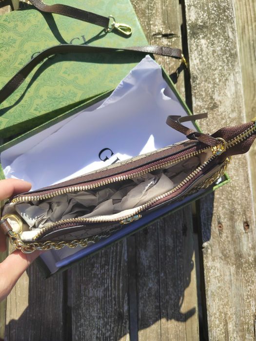 Bolsa Gucci Castanha