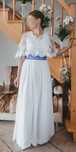 Suknia ślub cywilny/prosta/boho