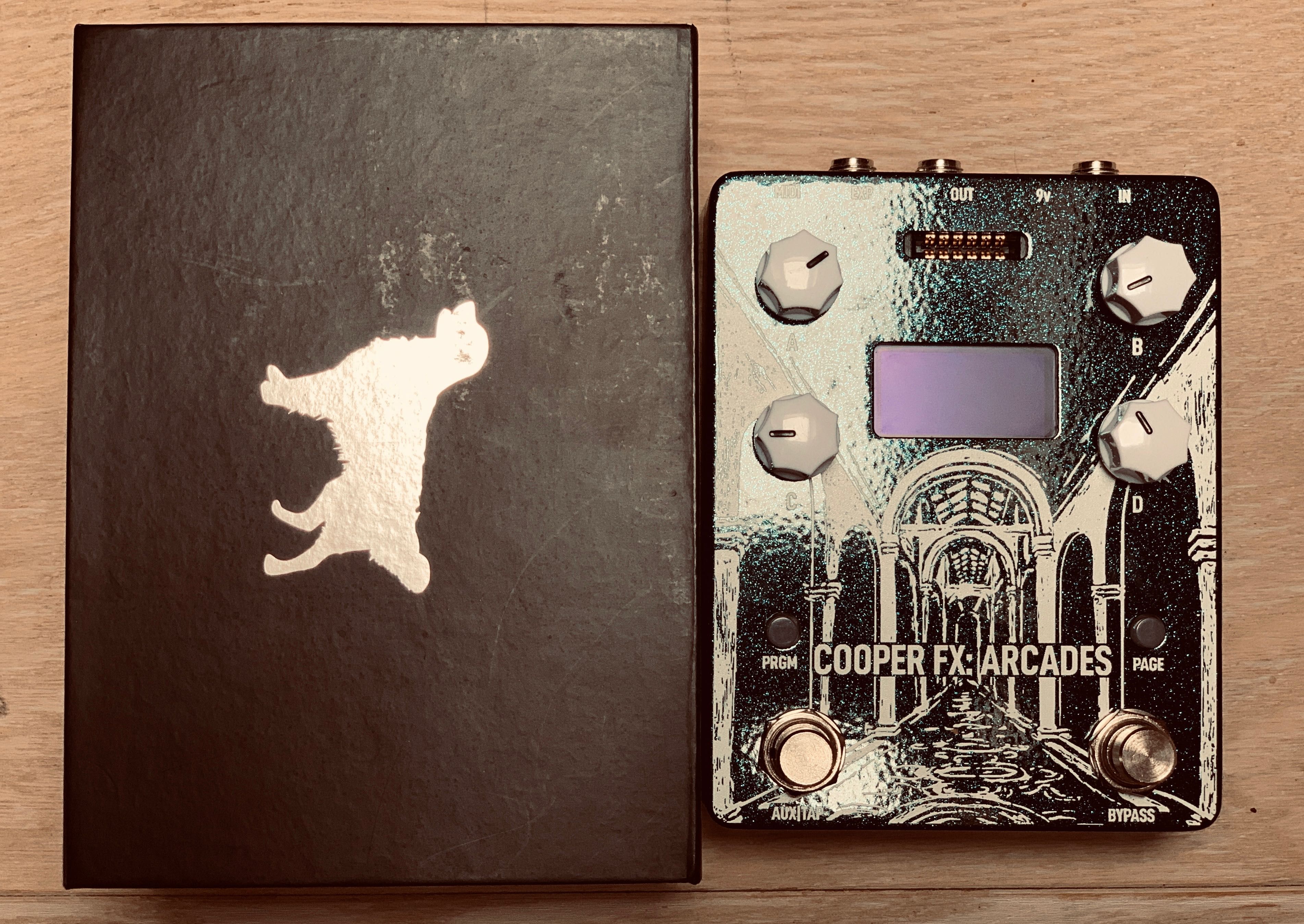 Cooper FX Arcade delay reverb pitch modulator multi FX
