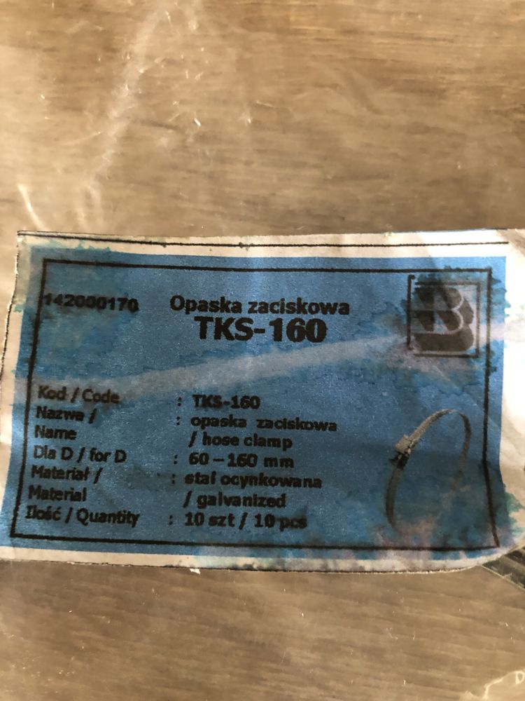 Opaski zaciskowe TKS-160 (60-160mm)