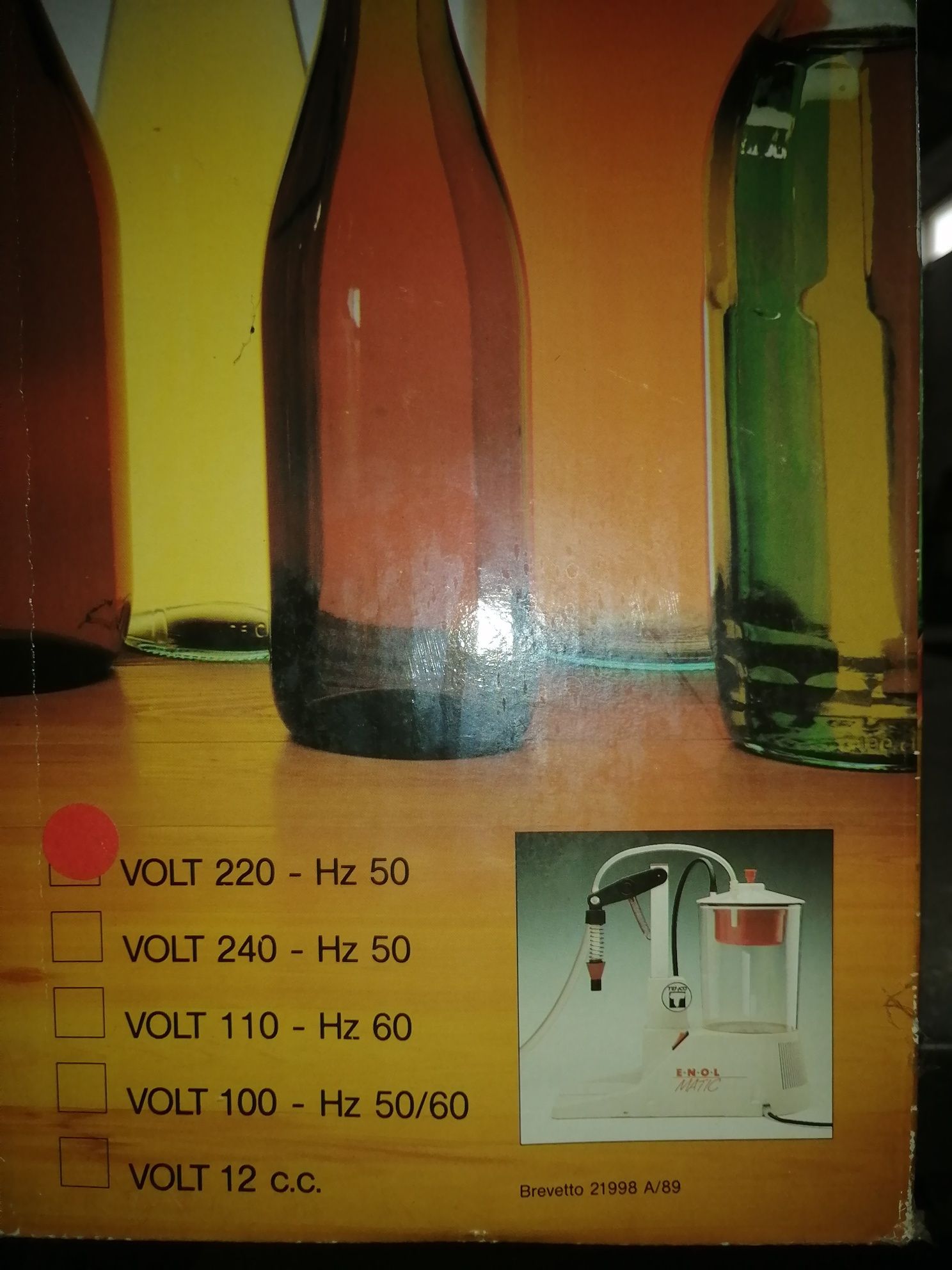 Máquina de enchimento de garrafas/frascos semiautomatica