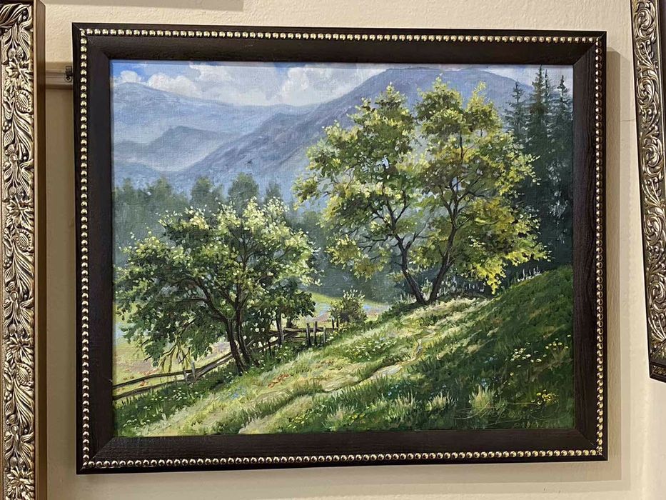 "Зимовий парк " 50x40см. Картина