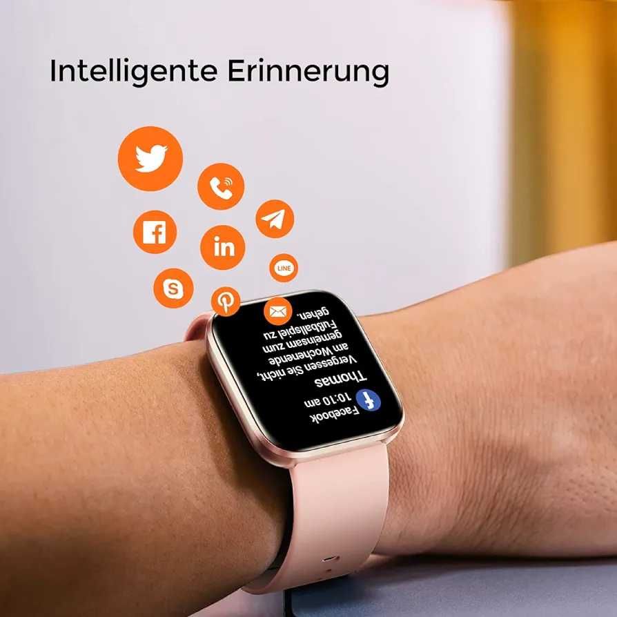 Smartwatch Letsactive damski zegarek IP68 14 trybów