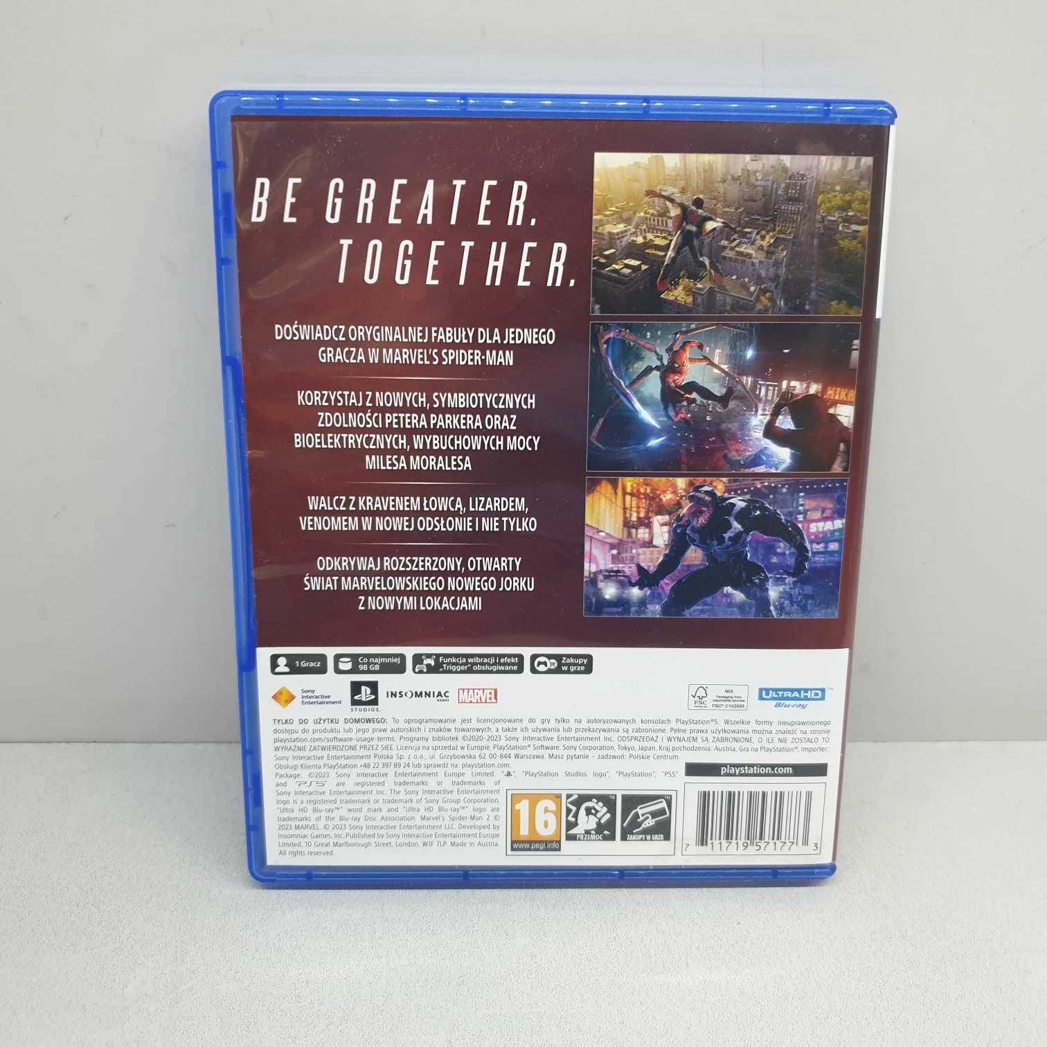 Spider-man 2 PS5 PL ideał ! PL