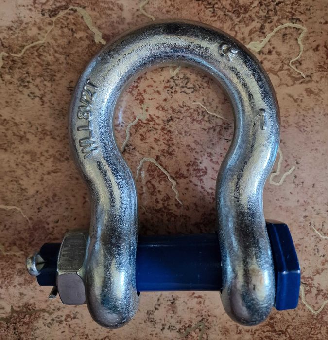 Скоба такелажна омегаобразна G2130 8,5 т. Стан - нова.