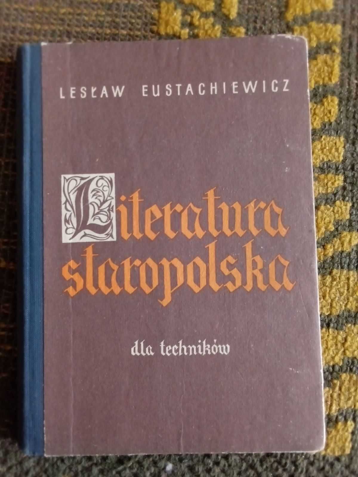 Literatura staropolska dla techników - PRL