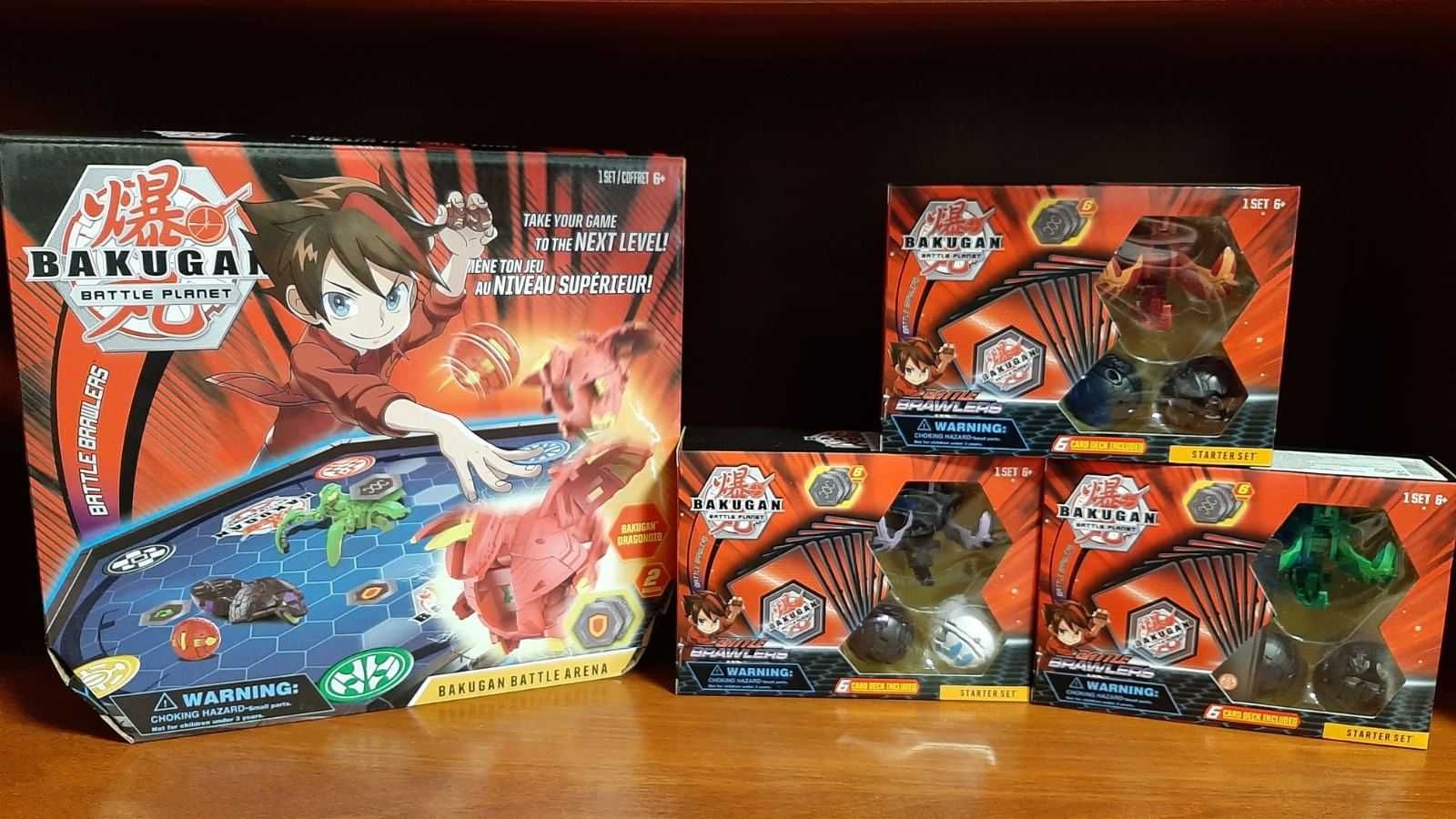 Бакуган, Bakugan наборы, поле для игры, кейсы для хранения