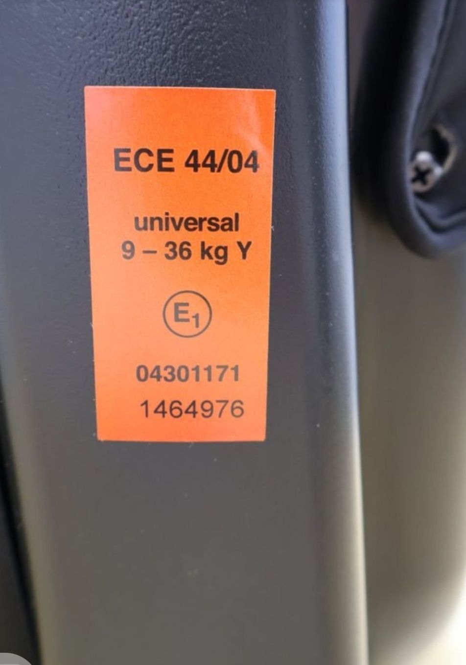 RECARO nowy fotelik samochodowy dla dziecka. 9-36 kg.