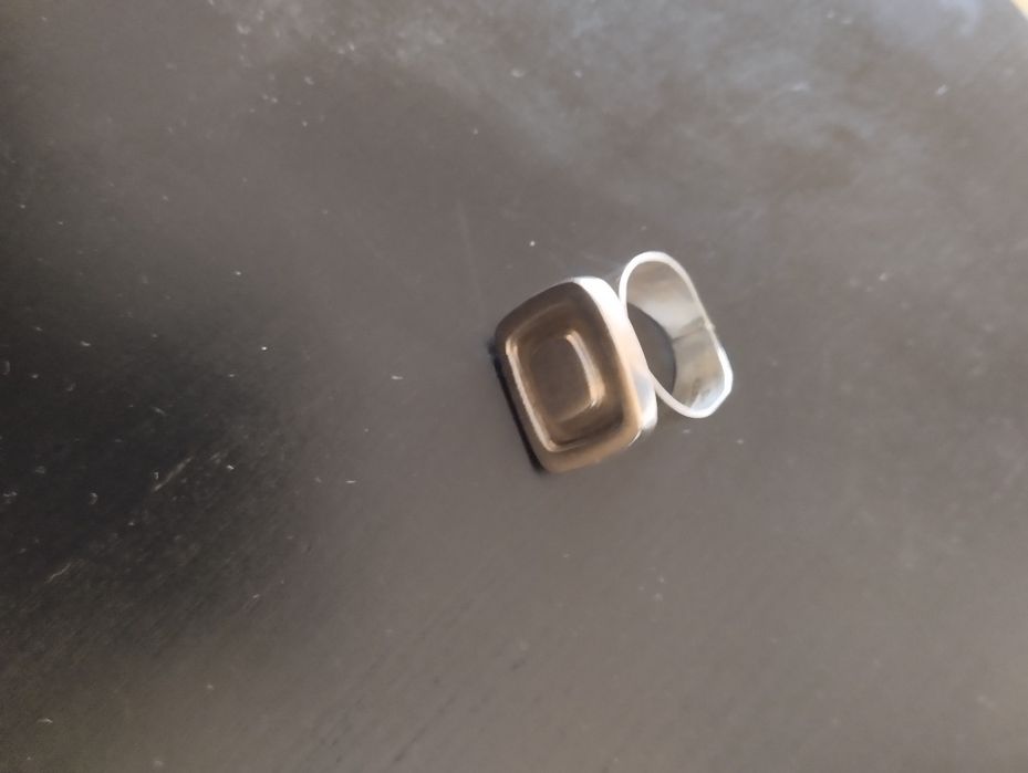 Anel de prata maciça 925 Mexico