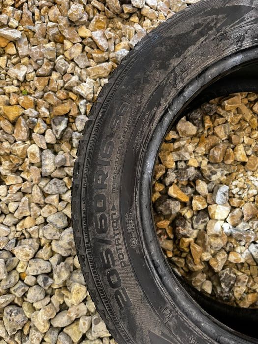 Komplet 4 opon Nokian 205/60R16 96H XL WP40 – używane