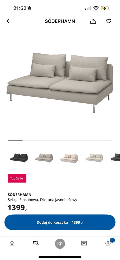 Łóżko SODERHAMN ikea