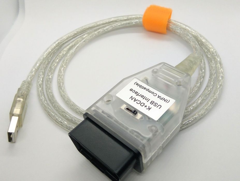 Автосканер для диагностики BMW INPA K+CAN DCAN на чипе FT232R