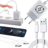 ŁADOWARKA IPHONE kostka 20W kabel 1M USB-C lighting fast charge szybka