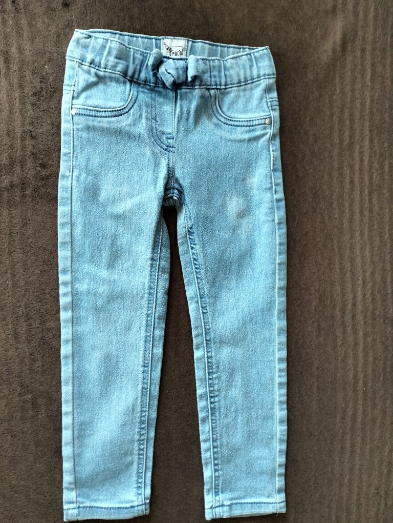 Spodnie jeans Poco Piano rozm. 104