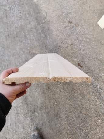 Podbitka świerkowa deska elewacyjna sucha półbal różne wymiary