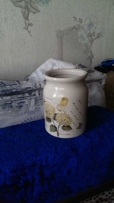 Банка для сипучих продуктів Krauff Hortensie 2.5 л - Німеччина