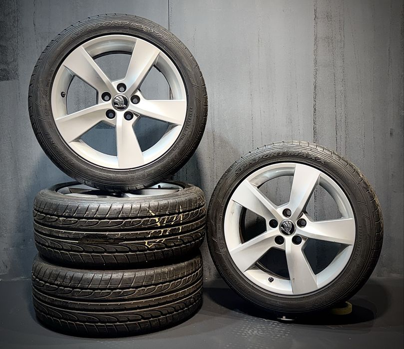 Alufelgi skoda 5x100 r16 fabia roomster scala rapid