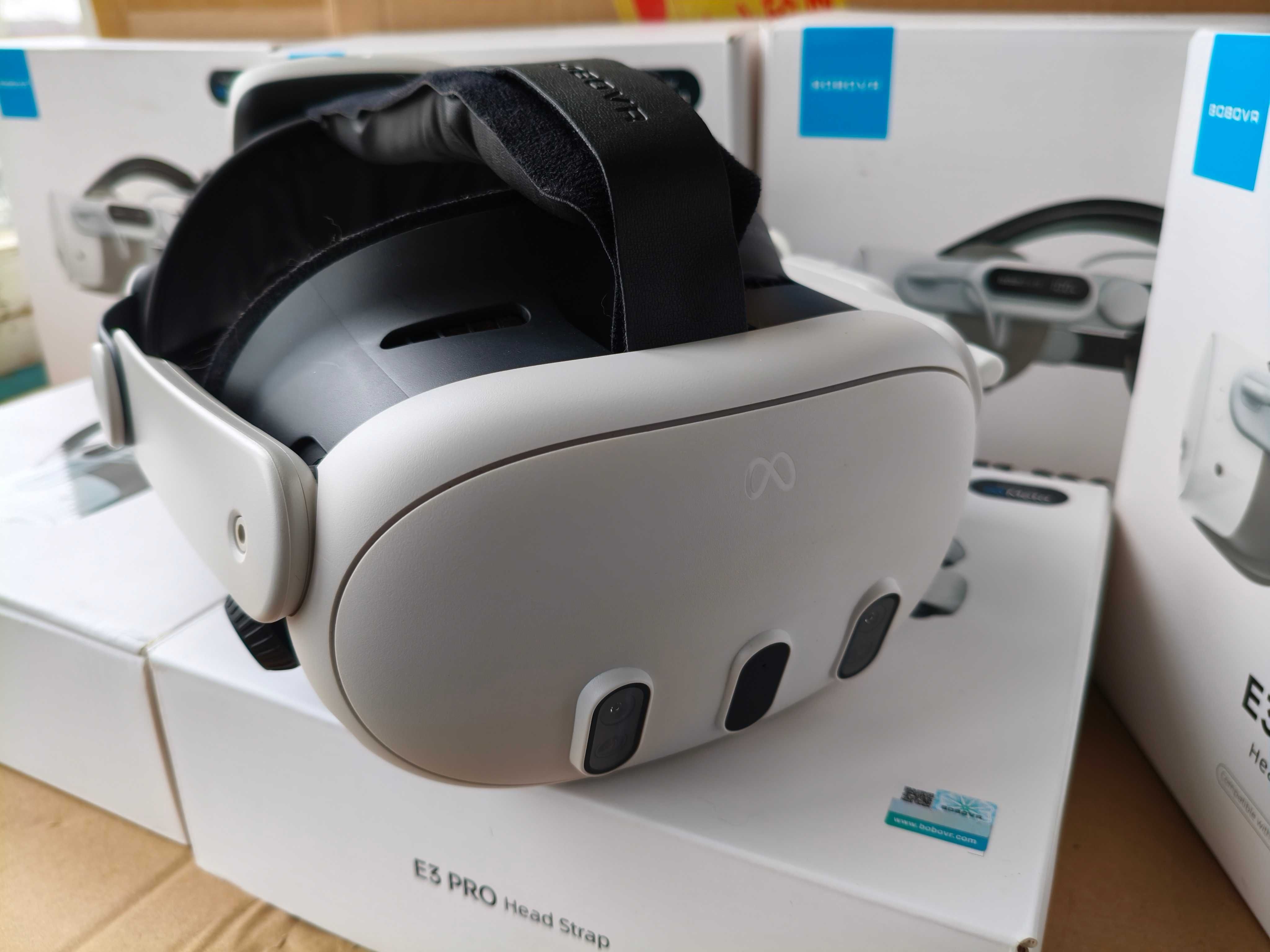 BOBOVR E3 Pro Head Strap Latest version Meta Quest 3 10000mA Акція!!