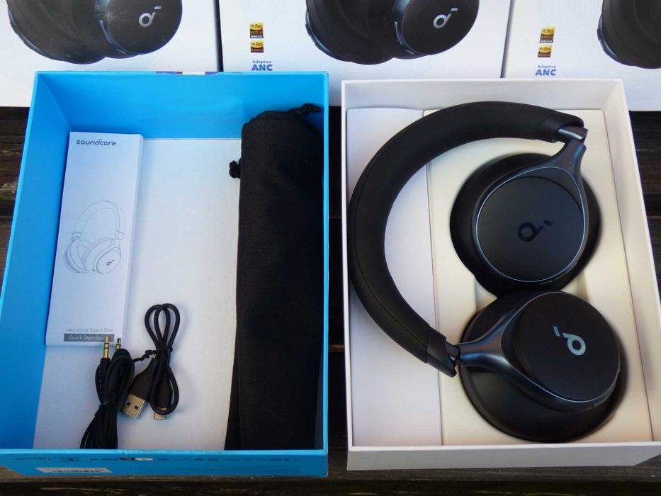 Електрошрот Навушники Anker SoundCore Space One Black оригінал