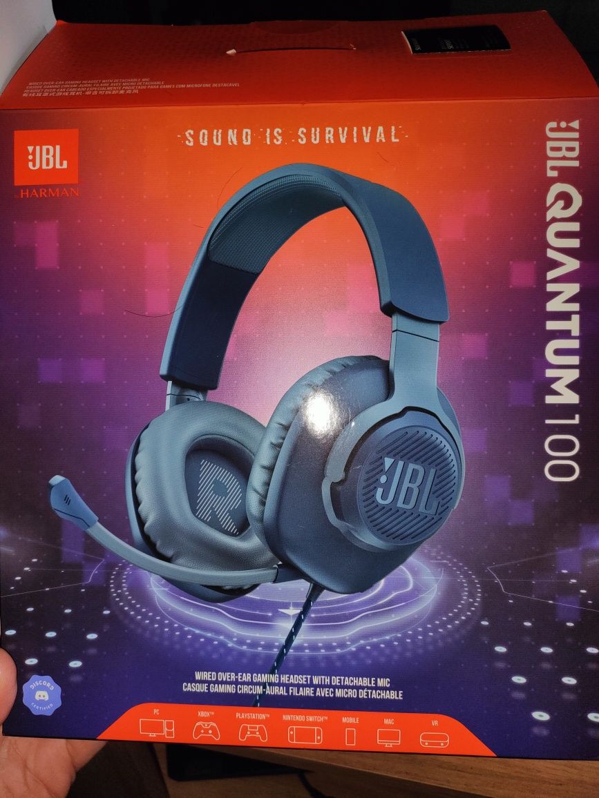 Słuchawki JBL Quantum 100