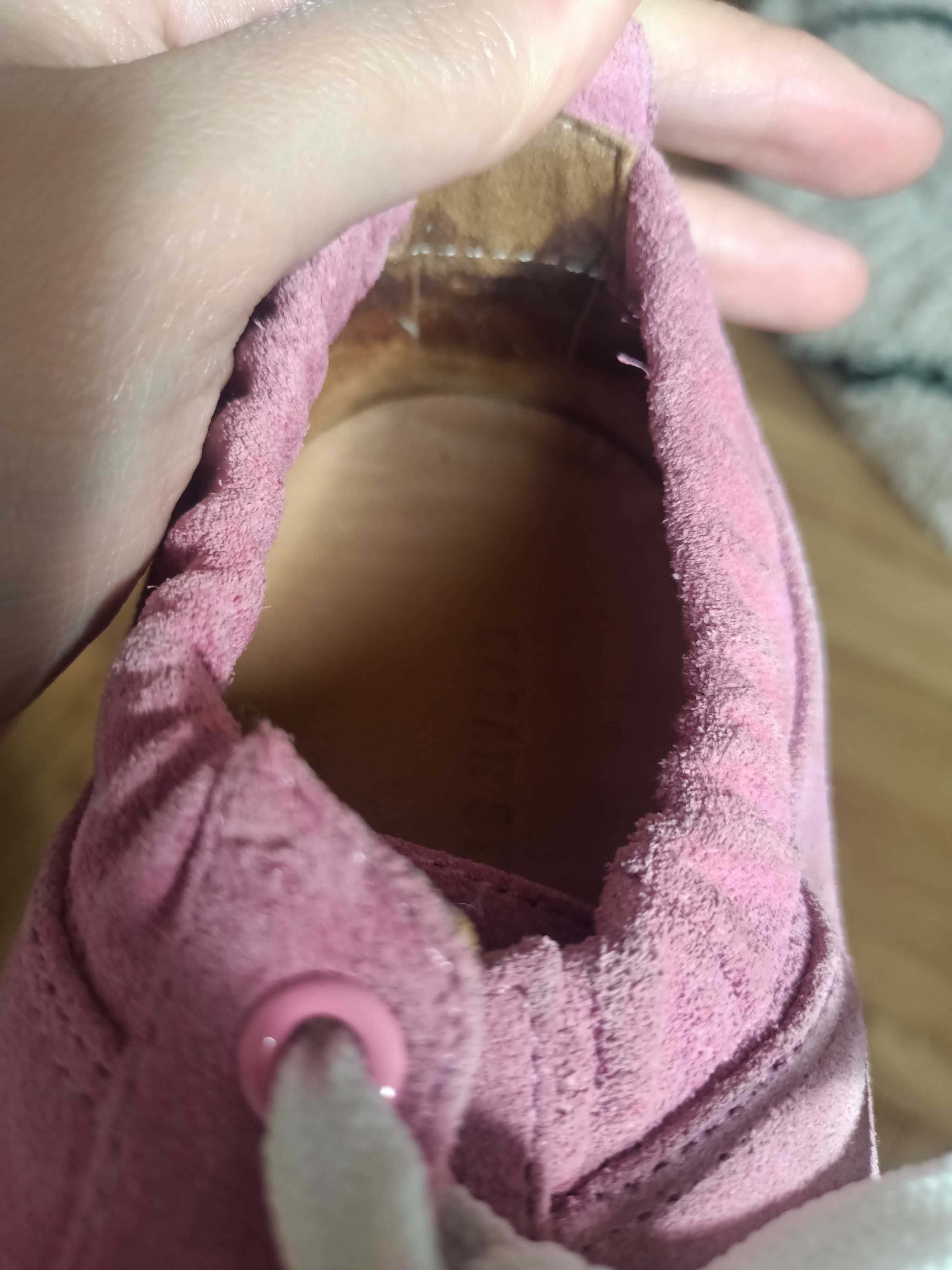 Skórzane buty Kazar Studio r38 różowe