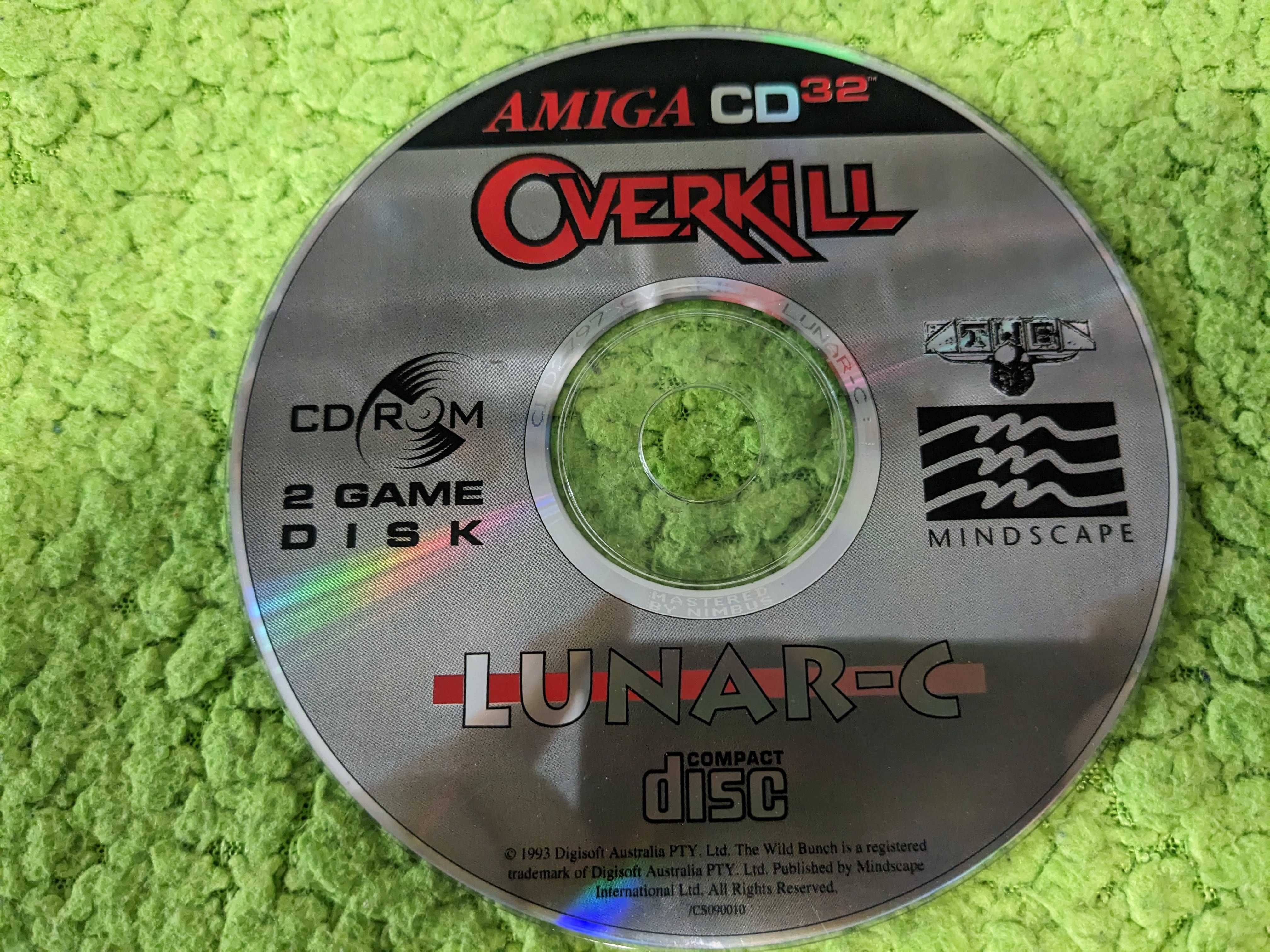 Amiga CD32 Overkill / Lunar-C sama płyta