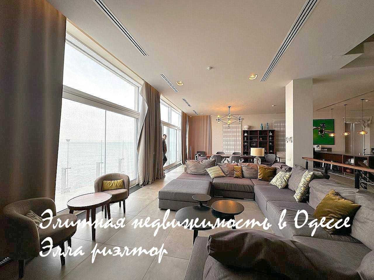 супер вариант с террасой и панорамой моря! Аркадия,  Santa Bay