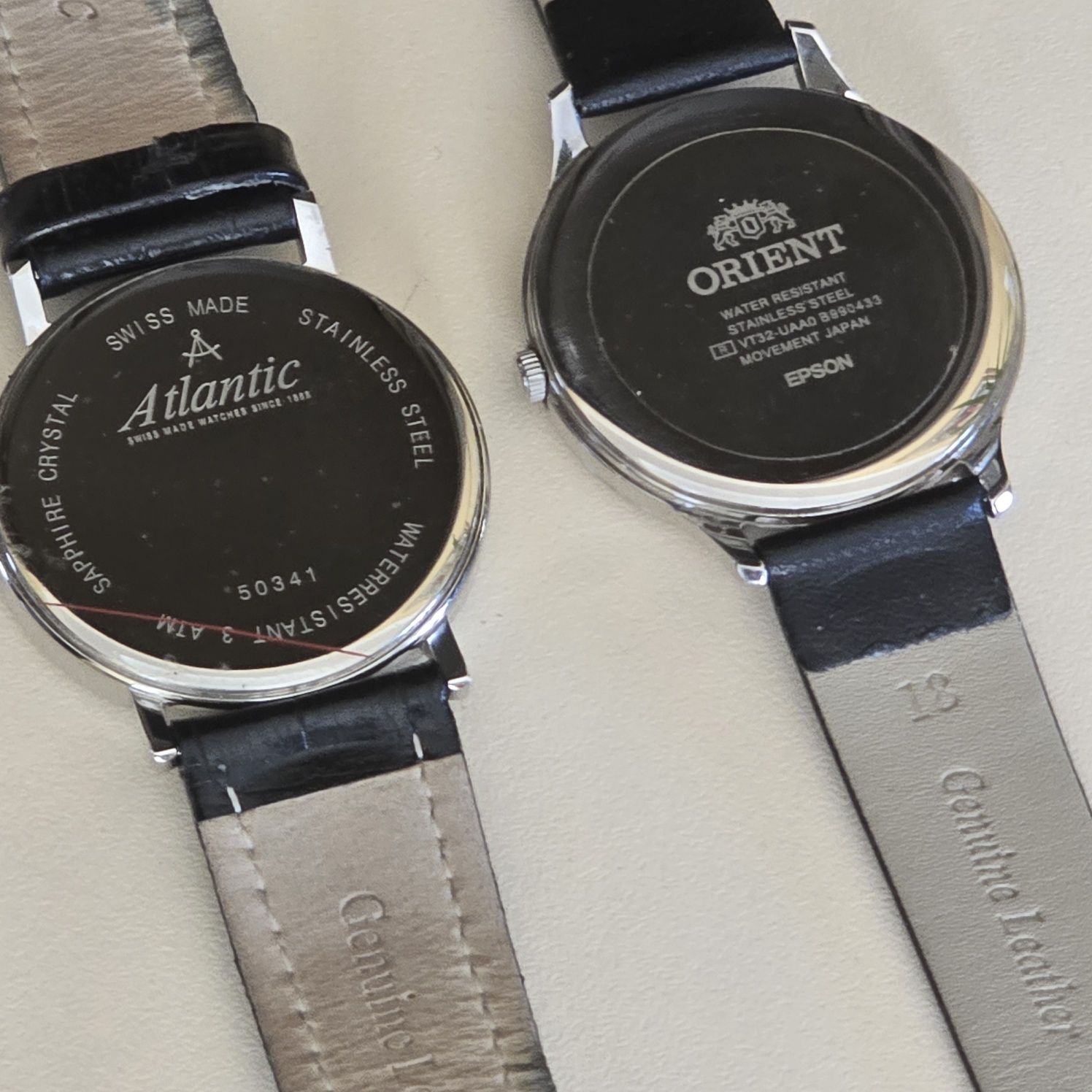 Часы orient и Atlantic мужские.