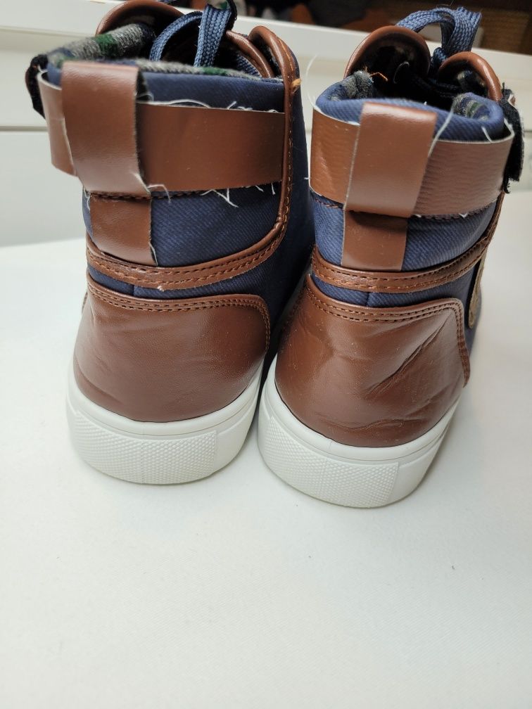Демісезонні утеплені хайтопи ботинки кеди черевики converse