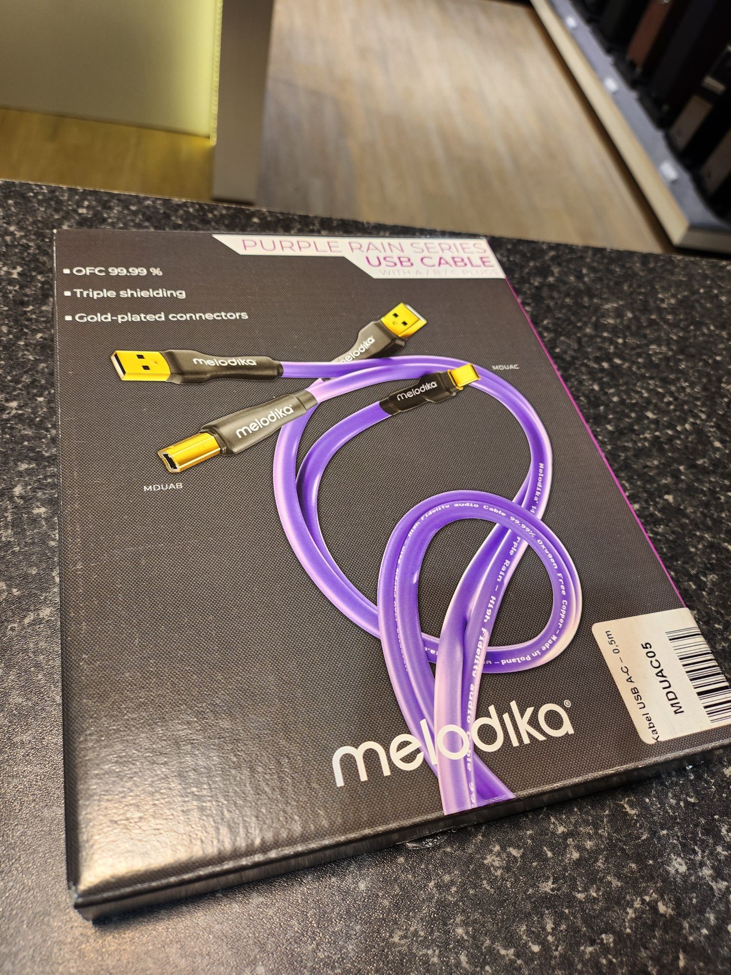 Kabel USB A-C Melodika 0,5m