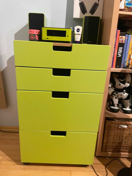 Głęboka komoda z frontami IKEA