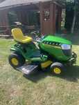 Kosiarka traktorek John Deere E130 pompa oleju 22 konie Super Stan