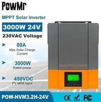 Инвертор гибридный PowMr 3200W  чистая синусоида+ модуль Wi-Fi