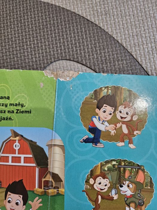 Ksiazka psi patrol paw patrol poznaj moj swiat w świecie psiego patrol