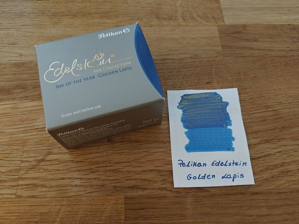 Atrament do pióra wiecznego Pelikan Edelstein Golden Lapis