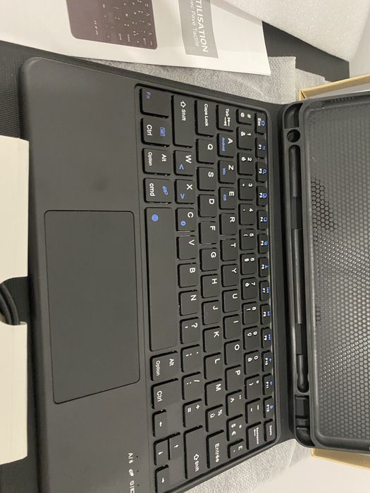 JADEMALL Etui na klawiaturę do iPad 9-8-7 czytaj opis