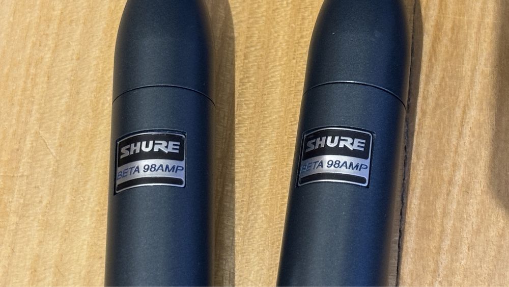 Shure Beta98 AMP нові запаковані мікрофони, повний комплект
