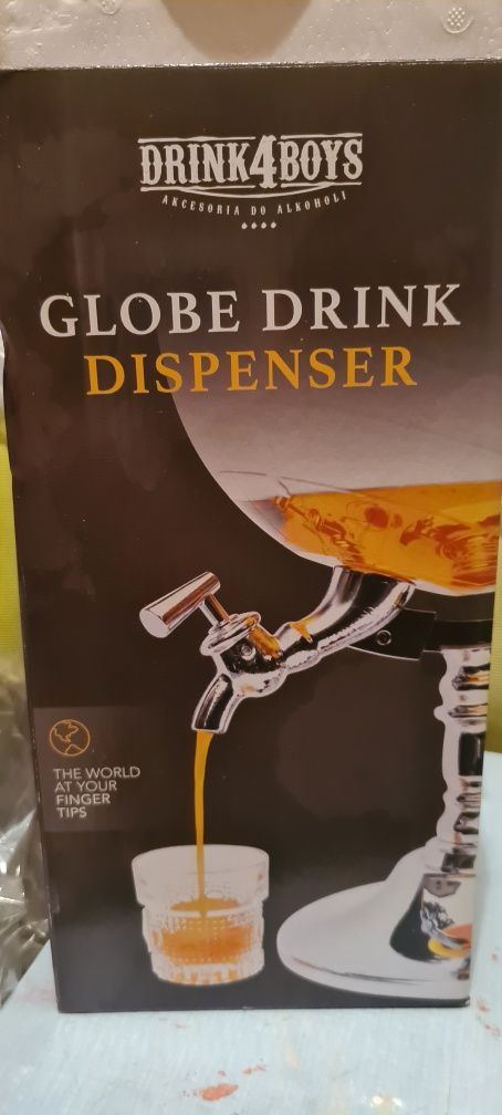 Imprezowy dystrybutor Globus do alkoholu