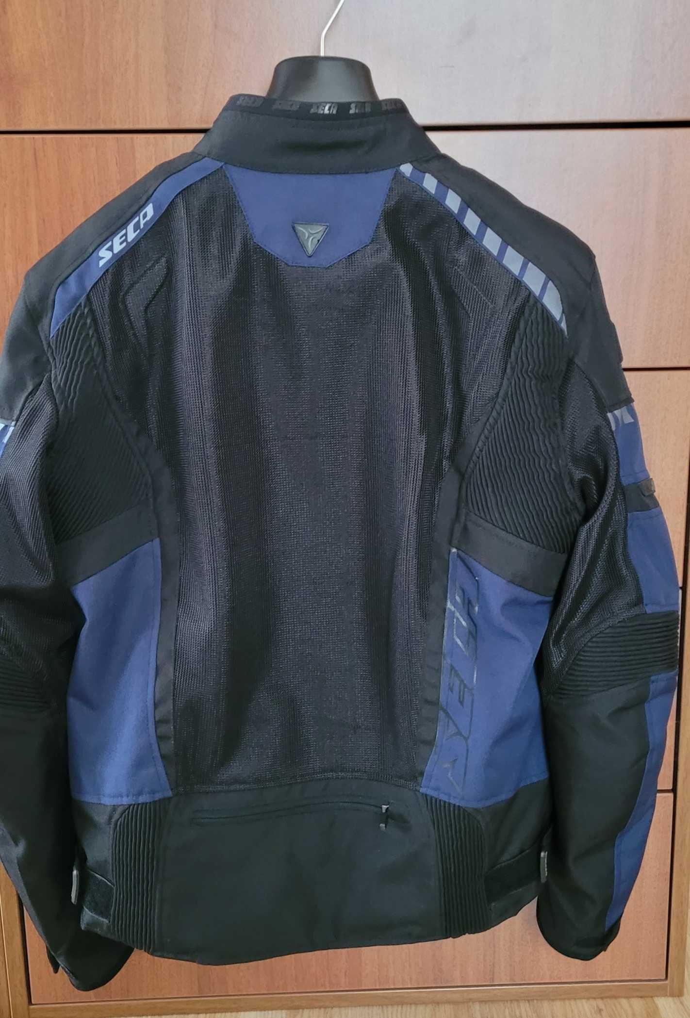 Kurtka SECA AIRFLOW II NAVY na gwaranacji, jak nowa, rozm. L