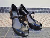 Melissa Vinyl - 38 cor preta