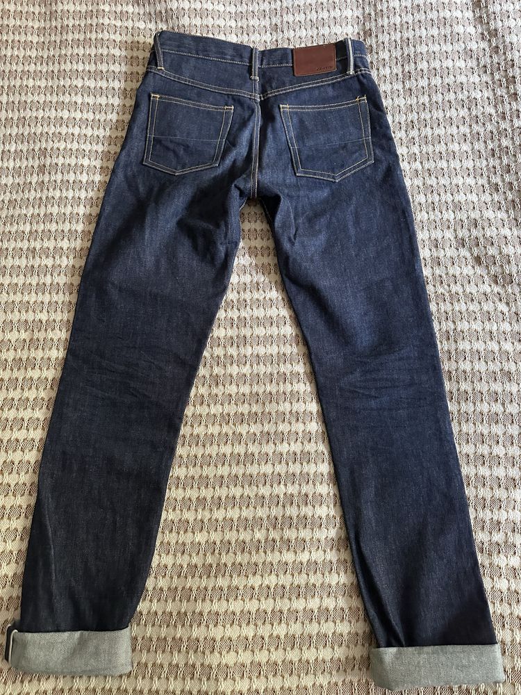 Джинси селвідж GUSTIN 1968 raw selvedge denim jeans