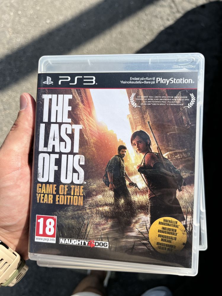The last of us goty ps3 game of the year edycja gry roku