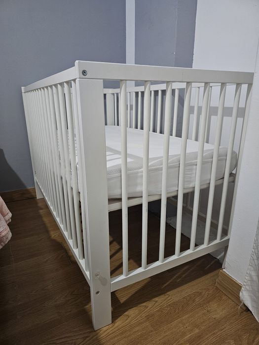 Berço + Colchão Gulliver IKEA