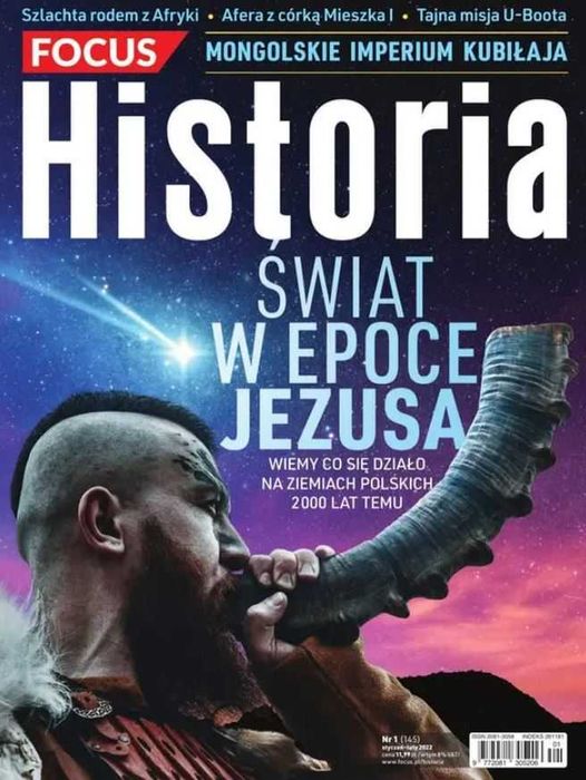 Focus Historia 1/2022 Świat w epoce Jezusa.