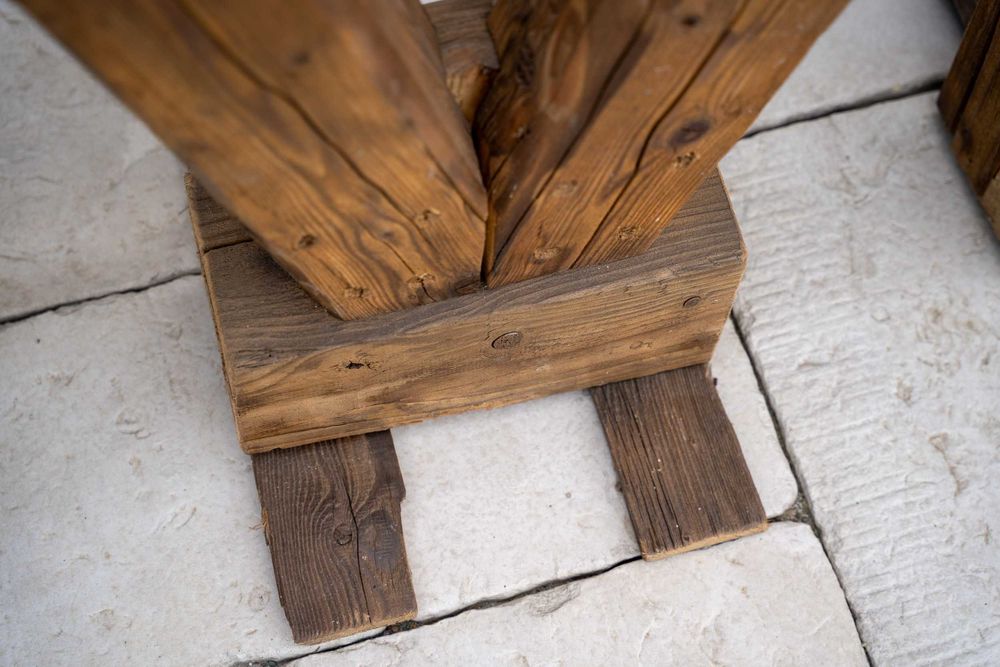 Drewniane Rustykalne  litery napis LOVE