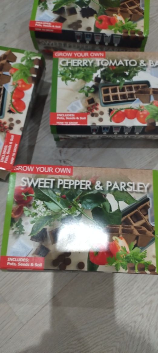 Zestaw do uprawy roślin 3opakowania
