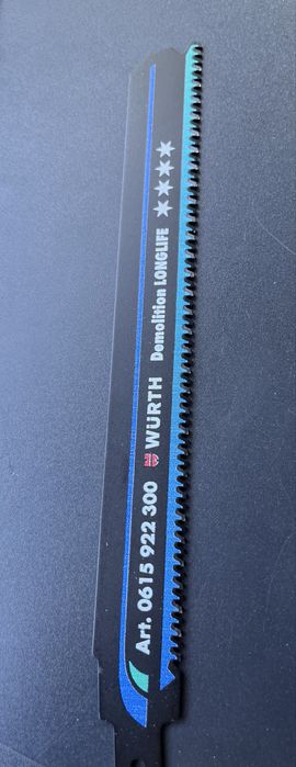 WURTH Brzeszczot do piły szablastej 4S do metalu 3szt._22,5cm