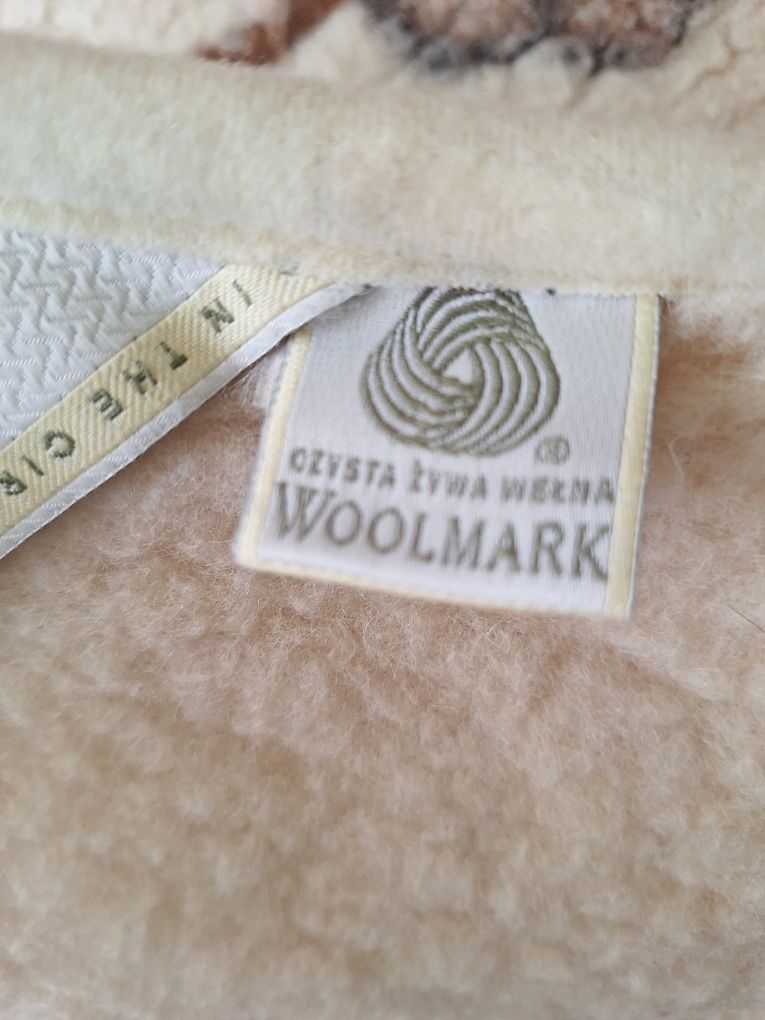 Wollmark gruby koc wełniany
